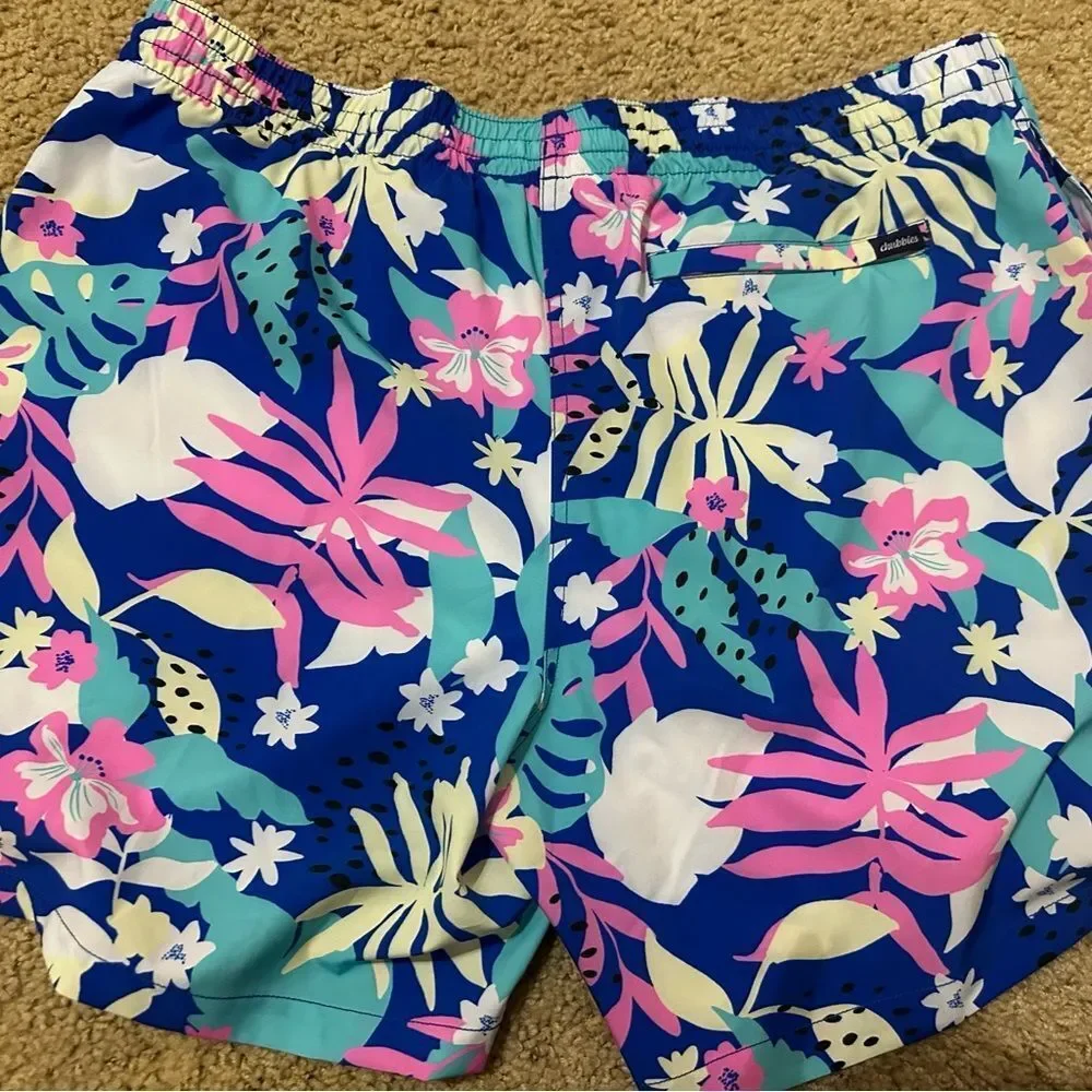 NWT New Chubbies The Floral Surprises 5.5” Classic Swim Trunk Mens Size XXL